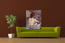 Woman at Her Toil Reprodukcia obrazu zs16875