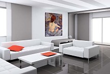 Woman at Her Toil Reprodukcia obrazu zs16875