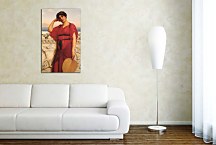 Obrazy John William Godward - A Classical Lady zs16877