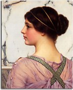 Reprodukcie John William Godward - A Grecian Lovely zs16879