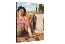 Obrazy John William Godward - A Quiet Pet zs16882