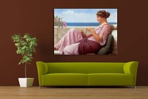 Obrazy John William Godward - A Souvenir zs16883