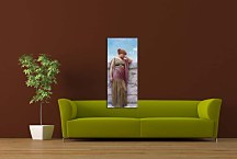 Leaning on the Balcony Obraz zs16910