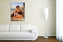 With Violets Wreathed and Robe of Saffron Hue Obraz zs16938