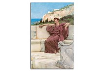 Obraz Lawrence Alma-Tadema A Female figure resting zs16944