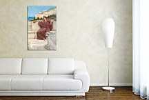 Obraz Lawrence Alma-Tadema A Female figure resting zs16944