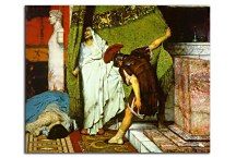 Obrazy Lawrence Alma-Tadema -  A Roman Emperor Claudius zs16948