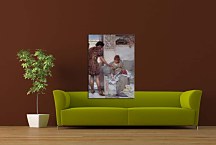 Obrazy od Lawrence Alma-Tadema - A Silent Greeting zs16950