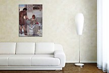 Obrazy od Lawrence Alma-Tadema - A Silent Greeting zs16950