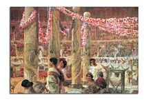 Lawrence Alma-Tadema - Caracalla and Geta. A Bear Fight in the Coliseum  Obraz zs16960