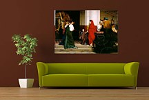 Lawrence Alma-Tadema - Entrance to a Roman Theatre Obraz zs16966