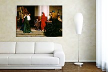 Lawrence Alma-Tadema - Entrance to a Roman Theatre Obraz zs16966