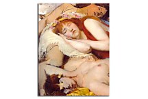Lawrence Alma-Tadema - Exhausted Maenides after the Dance Obraz zs16967