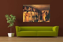 Phidias Showing the Frieze of the Parthenon to his Friends Obraz zs16974