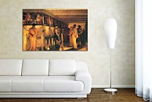 Phidias Showing the Frieze of the Parthenon to his Friends Obraz zs16974