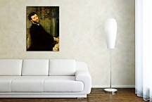 Lawrence Alma-Tadema - Portrait of the Singer George Henschel Obraz zs16977