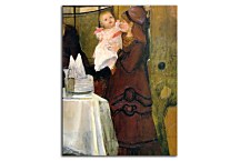 Reprodukcie Lawrence Alma-Tadema - The Epps Family Screen zs16987