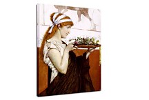 Lawrence Alma-Tadema - Votive offering Obraz zs16996