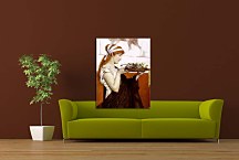 Lawrence Alma-Tadema - Votive offering Obraz zs16996