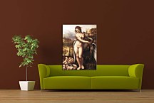 Obraz Leonardo da Vinci - Leda and the Swan zs17006