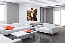 Obraz Leonardo da Vinci - Leda and the Swan zs17006