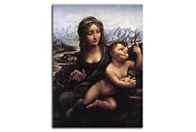 Obraz Leonardo da Vinci - Madonna with a Yarnwinder zs17009