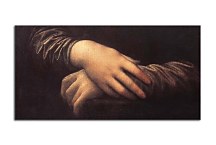 Obraz Leonardo da Vinci - Mona Lisa - hands zs17010