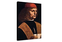 Reprodukcie Leonardo da Vinci - Portrait of a Musician zs17011