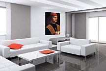 Reprodukcie Leonardo da Vinci - Portrait of a Musician zs17011