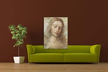 Reprodukcie Leonardo da Vinci - Study of Christ for the Last Supper zs17012
