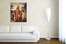 Reprodukcie Leonardo da Vinci - The Baptism of Christ zs17014