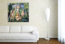 Obrazy Reprodukcie - Paul Cézanne - Four Bathers  zs17027