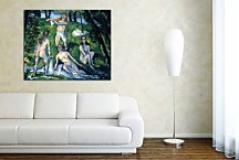 Obrazy Reprodukcie - Cézanne - Four Bathers zs17028