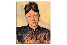 Obrazy Cézanne - Portrait of Madame Cezanne  zs17031