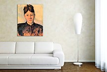 Obrazy Cézanne - Portrait of Madame Cezanne  zs17031