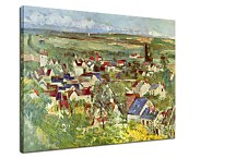 Obrazy Reprodukcie - Paul Cézanne - View of Auvers  zs17034
