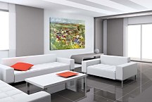 Obrazy Reprodukcie - Paul Cézanne - View of Auvers  zs17034