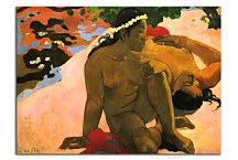 Paul Gauguin Reprodukcie  -  Are You Jealous? zs17035