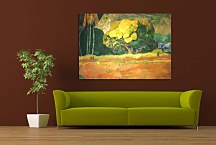 Paul Gauguin Obraz - At the Foot of the Mountain zs17049