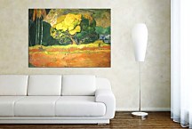 Paul Gauguin Obraz - At the Foot of the Mountain zs17049