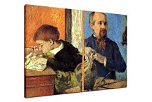 Paul Gauguin Obraz - Aube the Sculptor and His Son zs17052