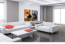 Paul Gauguin Obraz - Aube the Sculptor and His Son zs17052