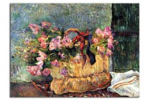 Paul Gauguin Obraz - Basket of flowers zs17056