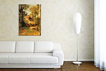 Paul Gauguin Obraz - Bathing in Front of the Port of Pont-Aven zs17057