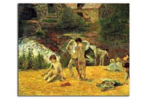 Paul Gauguin Obraz - Bathing Place zs17058