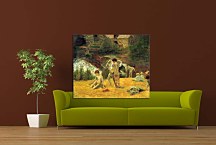 Paul Gauguin Obraz - Bathing Place zs17058