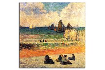 Paul Gauguin Obraz - Bathing, Dieppe zs17059