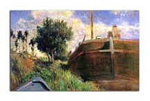 Paul Gauguin Obraz - Blue Barge zs17060