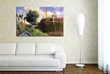 Paul Gauguin Obraz - Blue Barge zs17060