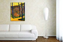 Blue trees - Paul Gauguin Obraz zs17061